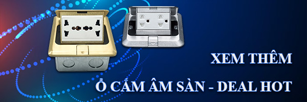 Ổ cắm âm sàn