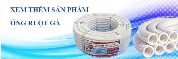 Ống Ruột Gà nhựa
