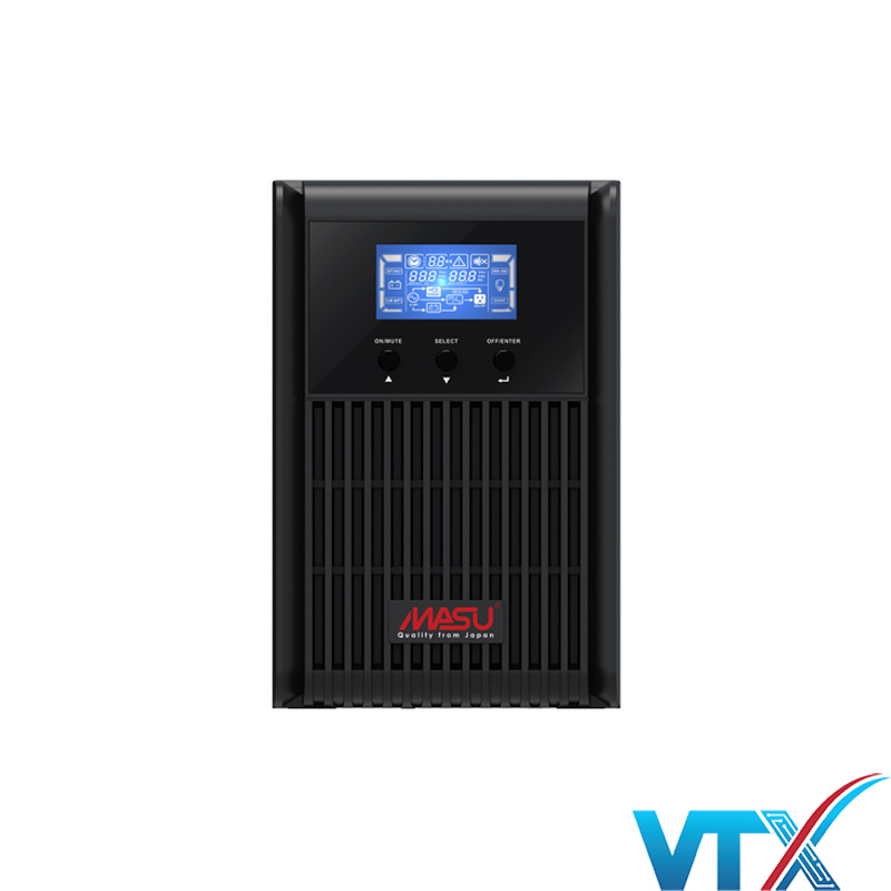 Bộ lưu điện UPS Masu MS-1KS LCD (4)