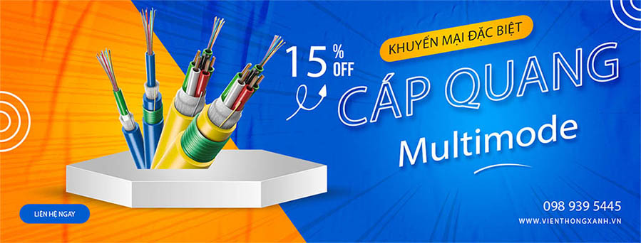 banner cáp quang multimode