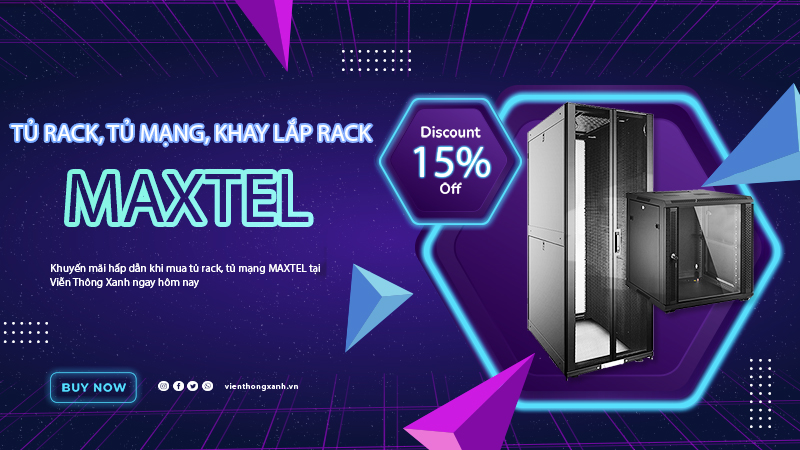 BANNER TỦ RACK MAXTEL