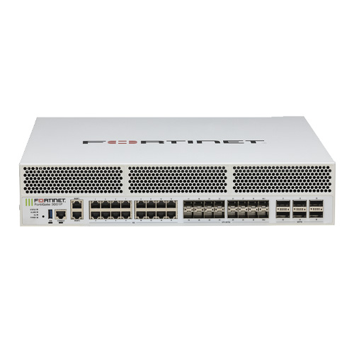 Firewall FG-3000F 16x 10GE RJ45, 16x 25GE SFP28, 6x 100GE QSFP28