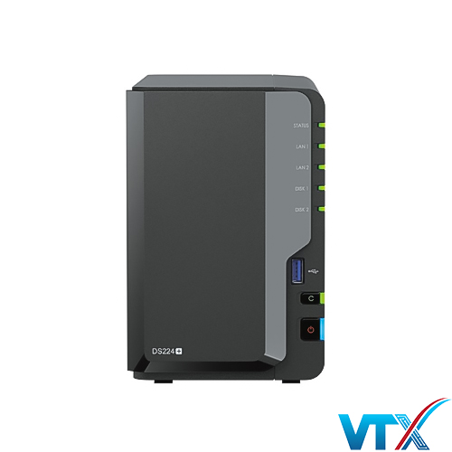 Thiết bị lưu trữ NAS Synology DS224+