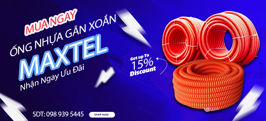 BANNER QUẢNG CÁO ỐNG GÂN XOẮN HDPE