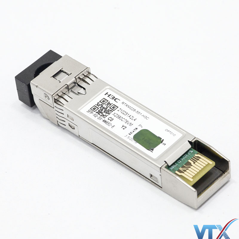 Module SFP+ H3C SFP-XG-SX-MM850-E 10G 850nm 300m LC MMF DDM (1)