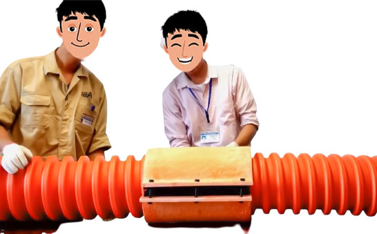 bắt bu lông máng nối Composit