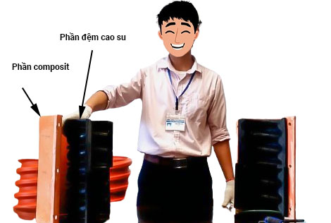 cấu tạo của máng nối Composit