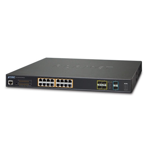 GS-5220-16UP4S2X GS-5220-16UP4S2XR Switch quản lý 16x1G Ultra PoE + 4x1G SFP + 2x 10G SFP+ (1)
