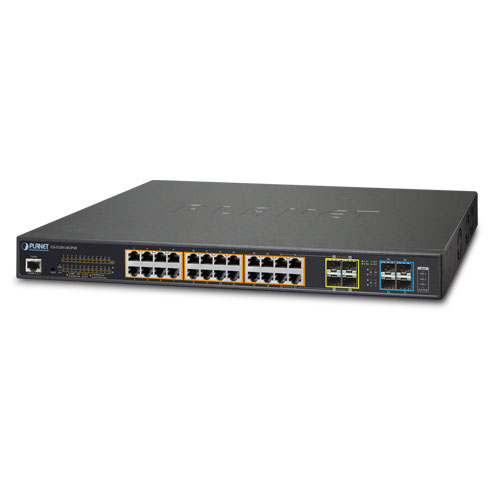 GS-5220-24UP4XGS-5220-24UP4XR Switch L2+ 24x1G Ultra PoE + 4x10G SFP+ Converter (1)