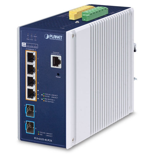 IGS-6325-4UP2X Switch công nghiệp 4x2.5GxPoE + 2x10G SFP+ (1)