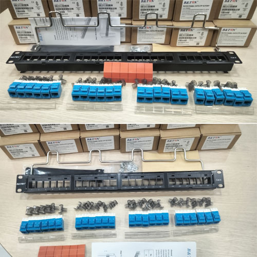 Patch Panel 24 port Cat6 BTON Mã 70406446 (3)