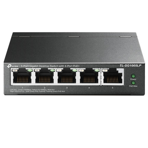 TL-SG1005LP Switch để bàn 5 cổng Gigabit với 4 cổng PoE+ (1)