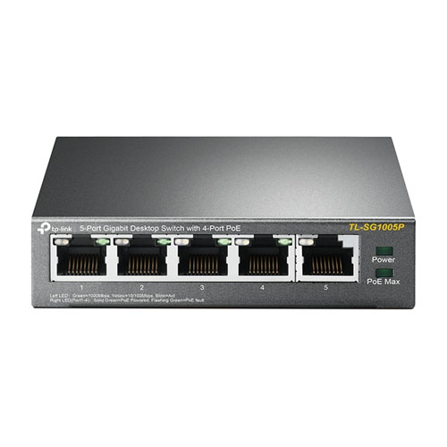 TL-SG1005P Switch để bàn Gigabit 5 cổng với 4 cổng PoE (1)