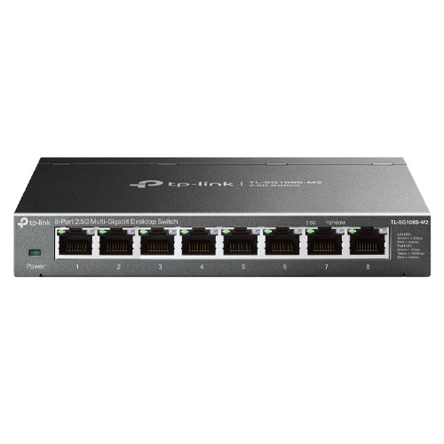 TL-SG108S-M2 Switch TP-LINK để bàn 8 cổng 2.5G Multi-Gigabit