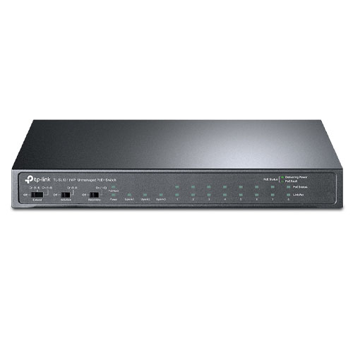 Switch TP-LINK TL-SL1311MP để bàn 8 cổng PoE+ 10/100Mbps