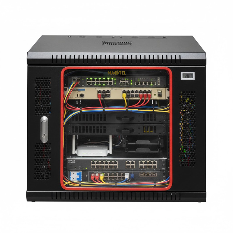 ảnh đại diện Tủ rack treo tường 10UD400 Maxtel - MTWR-10U400