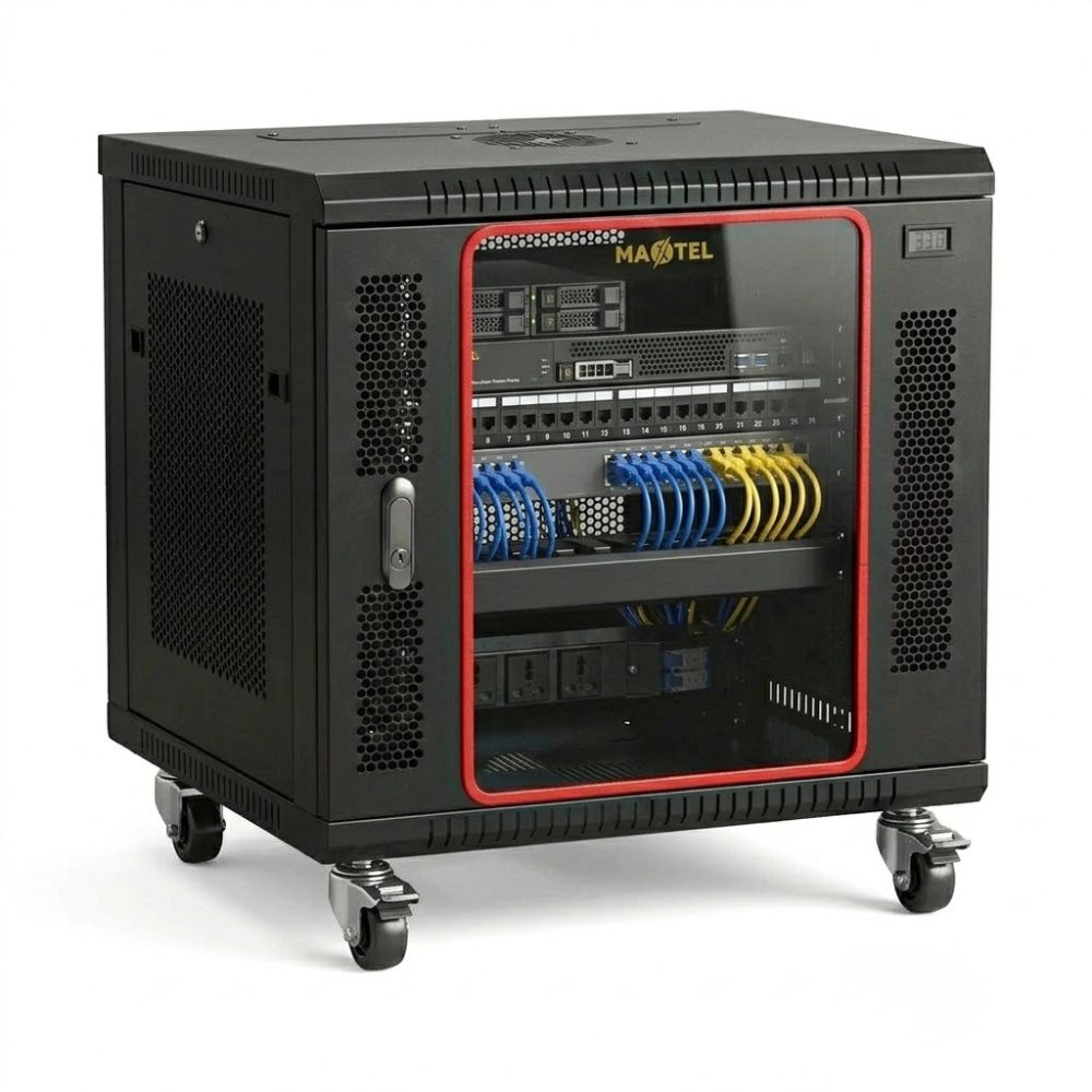 Tủ rack 10u d600 Maxtel MTR-10U600