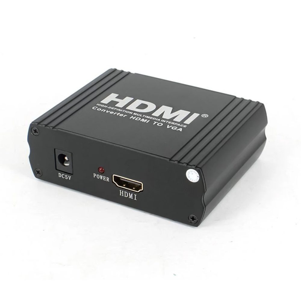 HDMI TO VGA + RL Converter (Bộ chuyển đổi HDMI sang VGA) (1)