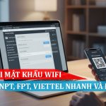 Cách đổi mật khẩu WiFi VNPT, FPT, Viettel nhanh và đơn giản