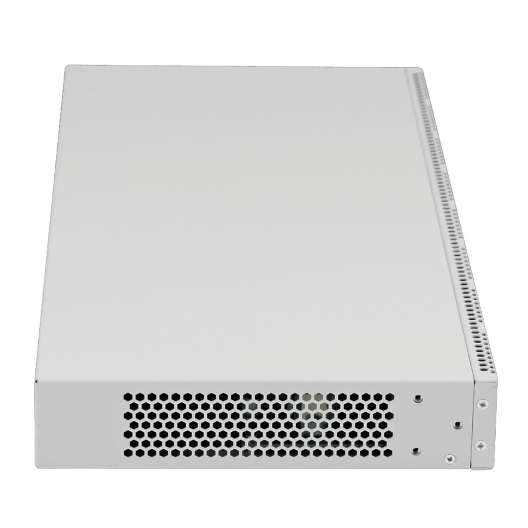 Mặt hông switch Eltex MES2424 24 cổng RJ-45 + 4 cổng (SFP_SFP+)