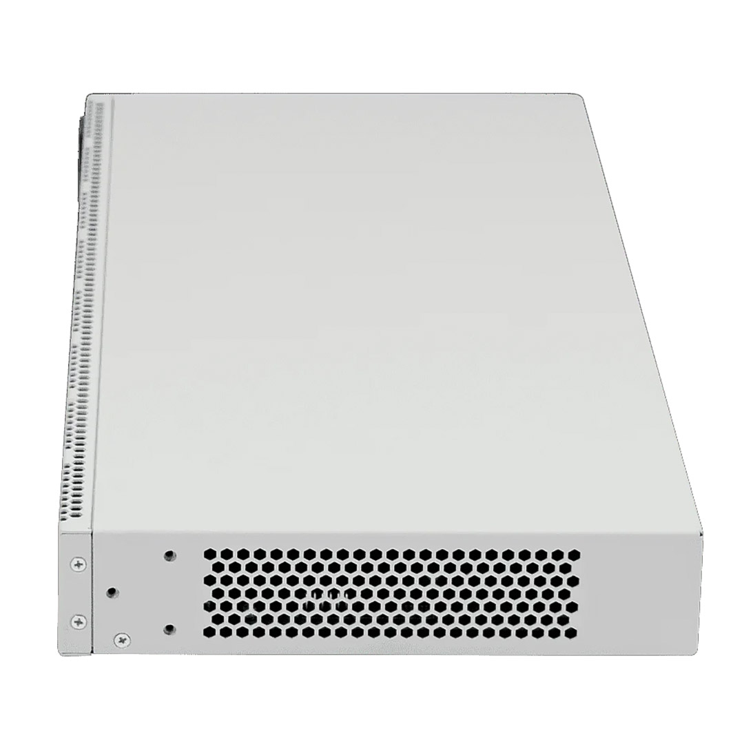 mặt hông góc nghiêng phải switch chia mạng Eltex MES2424B
