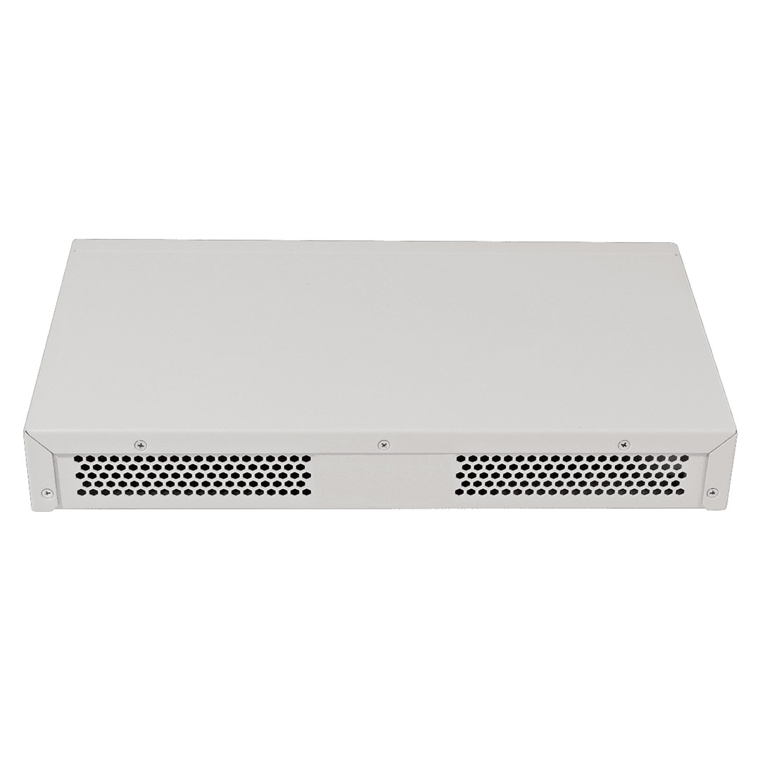 mặt sau switch chia mạng Eltex MES2408C
