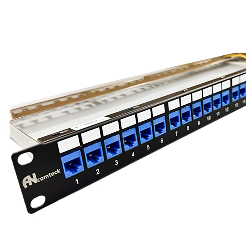 ảnh đại diện Patch panel Cat6 UTP ANCOMTECK 16 cổng ACT-16S1U