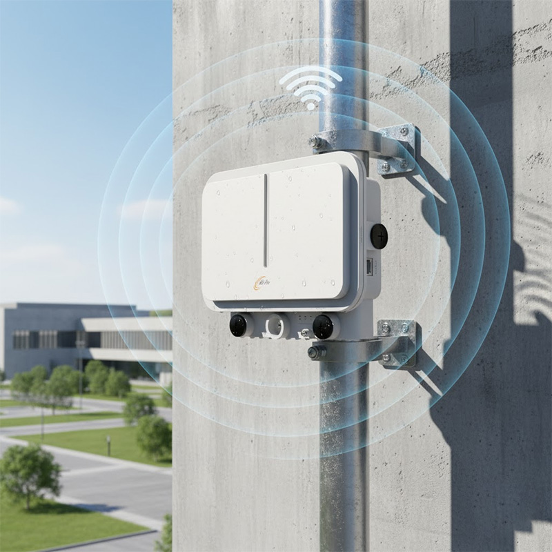 lắp đặt Bộ phát Wifi outdoor AIR-AP990