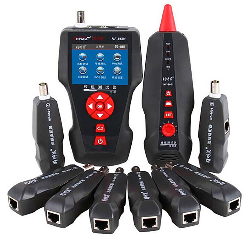 Bộ Test Dây Mạng Cao Cấp Noyafa NF-8601W