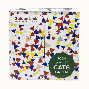 Cáp mạng SFTP Cat 6 Golden Link Chống nhiễu TW1104-1